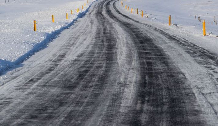 Hálkublettir eru víða á Austurlandi og Norðausturlandi.