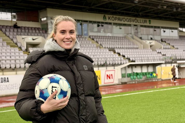 Berglind Björg Þorvaldsdóttir veit sannarlega hvar markið er.