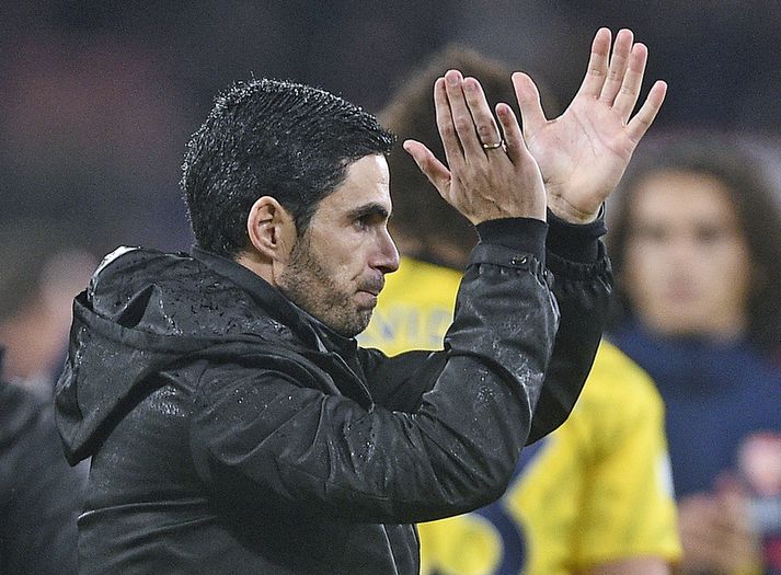 Mikel Arteta er farinn að útfæra leik Arsenal liðsins eftir sínu höfði.