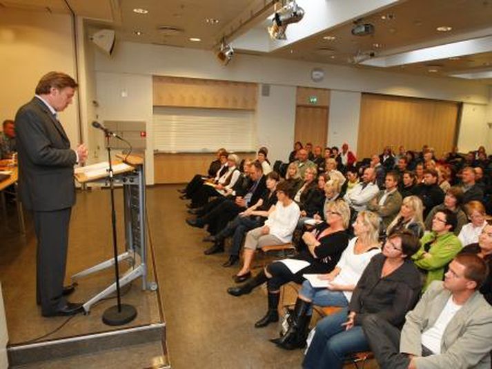 Júlíus Vífill Ingvarsson, formaður menntaráðs Reykjavíkurborgar, flytur erindi á fundinum í kvöld.