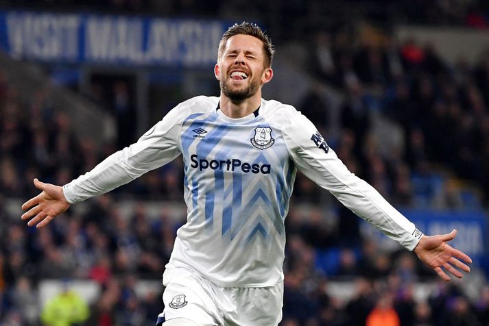 Gylfi Þór Sigurðsson hefur fagnað ellefu mörkum á tímabilinu.