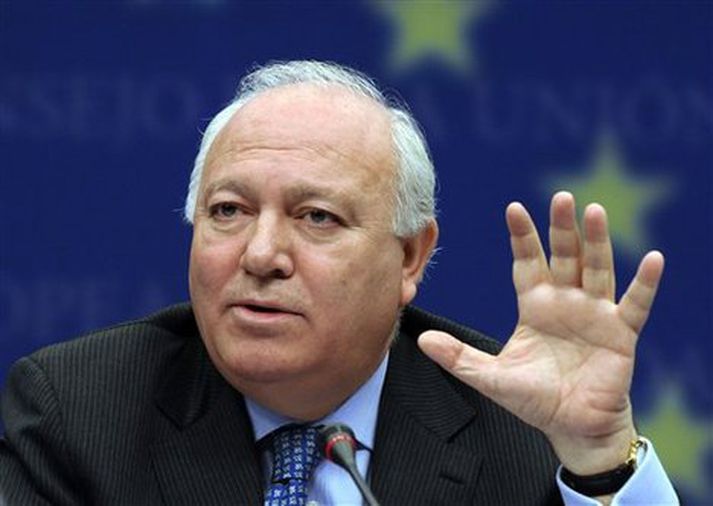 Miguel Angel Moratinos, utanríkisráðherra Spánar.