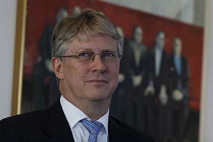 Guðmundur Hauksson, sparisjóðsstjóri SPRON.