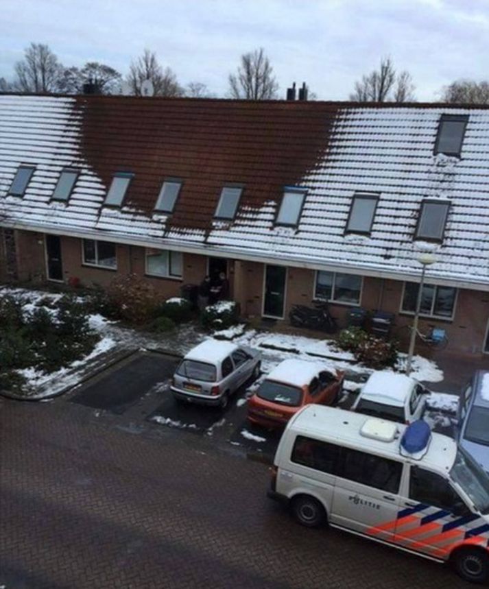 Snjókoma getur augljóslega reynst lögreglu nytsamleg við rannsókn mála.