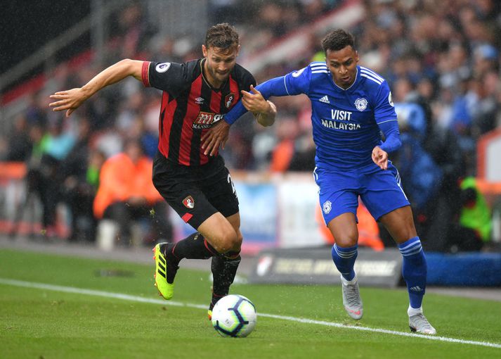 Úr leik Bournemouth og Cardiff.