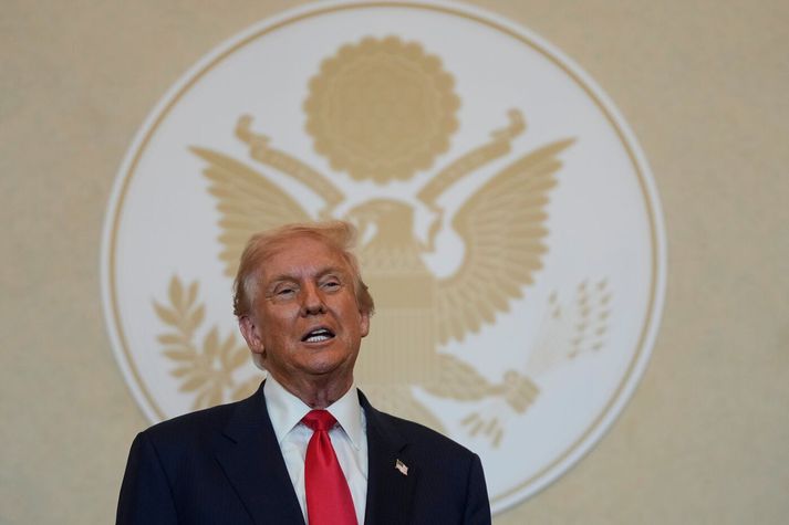 Donald Trump er eini forseti Bandaríkjanna sem hefur verið sakfelldur í sakamáli. Það er stimpill sem hann vill losna við.