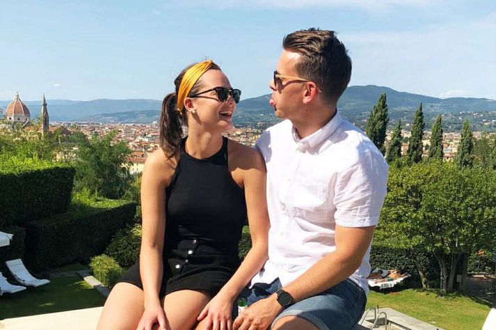 Benedikt og Heiða eignuðust nýlega dóttur. 