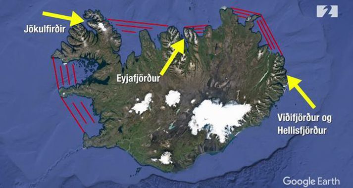 Sjávarútvegsráðherra kallaði nýverið eftir því að þrjár stofnanir og sveitarfélög við Eyjafjörð, Jökulfirði á Vestfjörðum og í sunnanverðum Norðfjarðaflóa á Austfjörðum skiluðu inn umsögnum um hvort rétt væri að friða firðina fyrir laxeldi í sjókvíum.