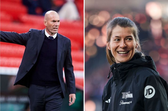 Zinedine Zidane vill fjölga konum í starfsliði franska landsliðsins. Fáar konur fá þjálfarastöðu í kvennaliðum en Marie-Louise Eta var fyrst til að verða þjálfari í efstu fimm deildum Evrópu.