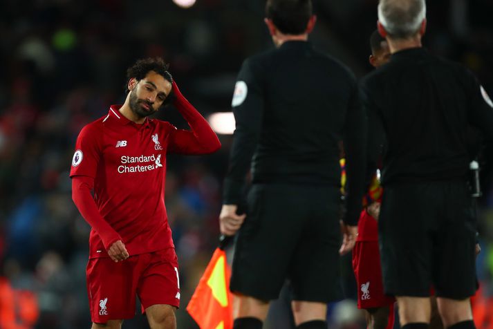Mohamed Salah og félagar í Liverpool mega eflaust ekki við því að misstíga sig oftar í vetur.