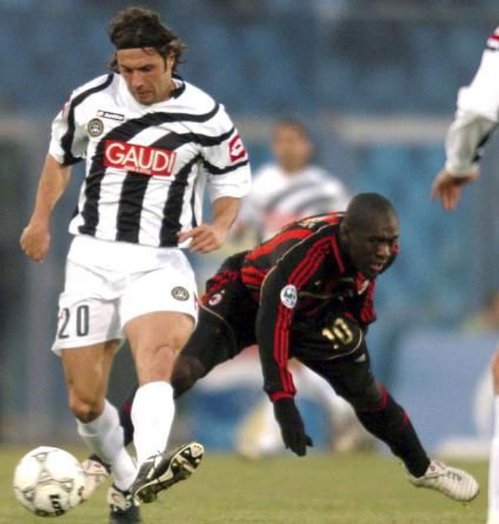 Andrea Dossena í leik með Udinese.