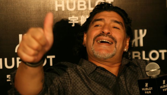 Diego Armando Maradona.