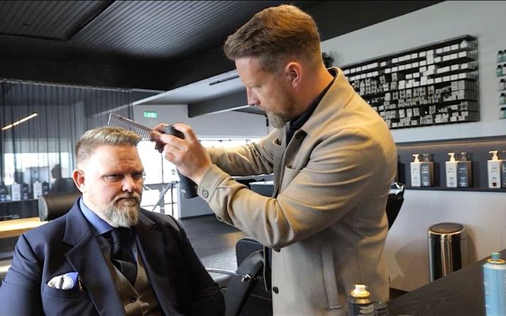 Steinliggur, nýja hárið á þeim félögum. 