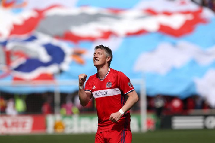 Schweinsteiger er kominn með tvö mörk í þremur leikjum fyrir Chicago Fire.