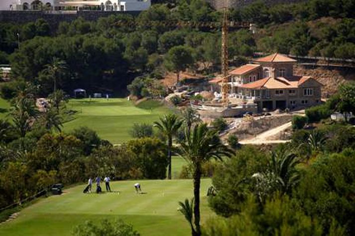 La Manga golfvellirnir eru hinir glæsilegustu. Mynd/ AFP.