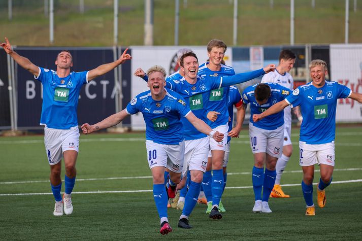 Róbert Frosti Þorkelsson reyndist hetja Stjörnunnar.
