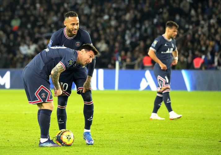 Messi og Neymar eru ekki vinsælir í París þessa stundina.