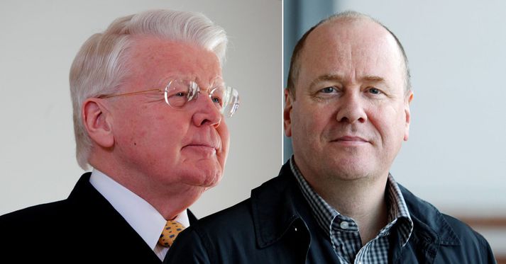 Arnaldur Indriðason og Ólafur Ragnar Grímsson.