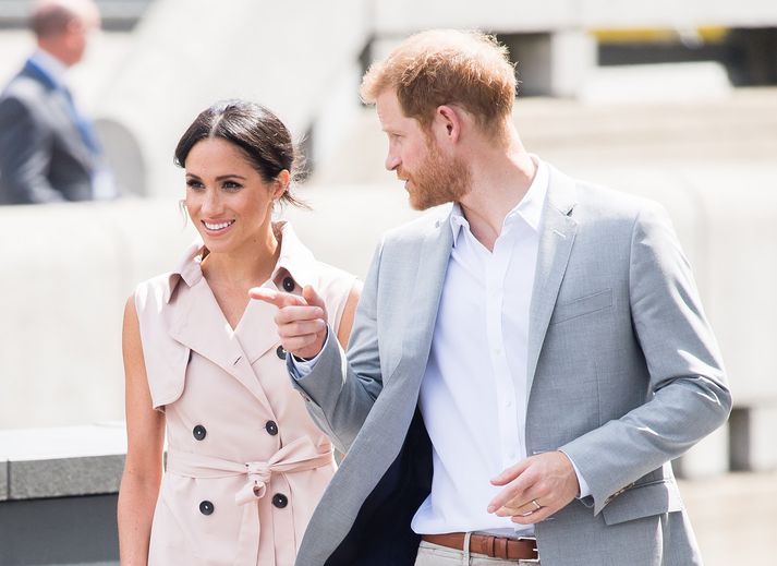 Meghan Markle og Harry Bretaprins, hertogahjónin af Sussex.