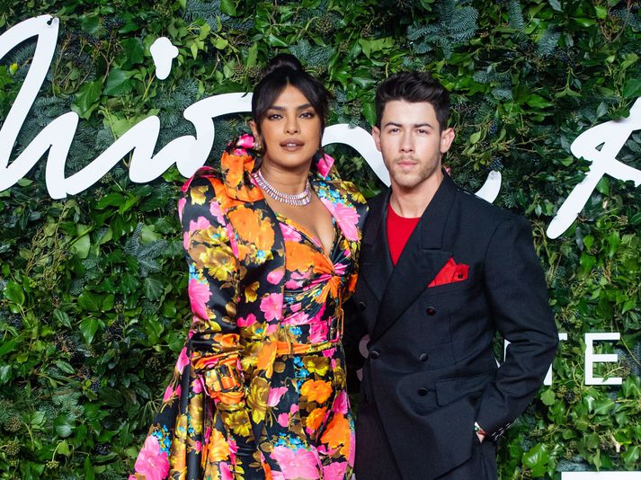 Priyanka Chopra og Nick Jonas.