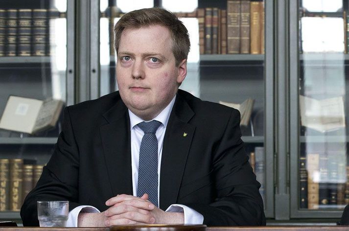 Sigmundur Davíð Gunnlaugsson forsætisráðherra.