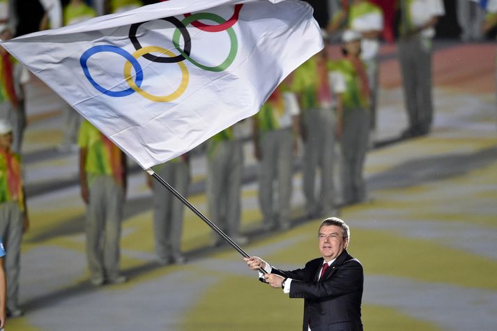 Thomas Bach er forseti IOC.