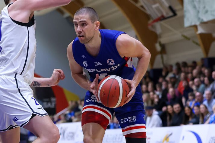 Jaka Brodnik var með Keflavík í síðasta oddaleik liðsins sem var í undanúrslitunum 2024.