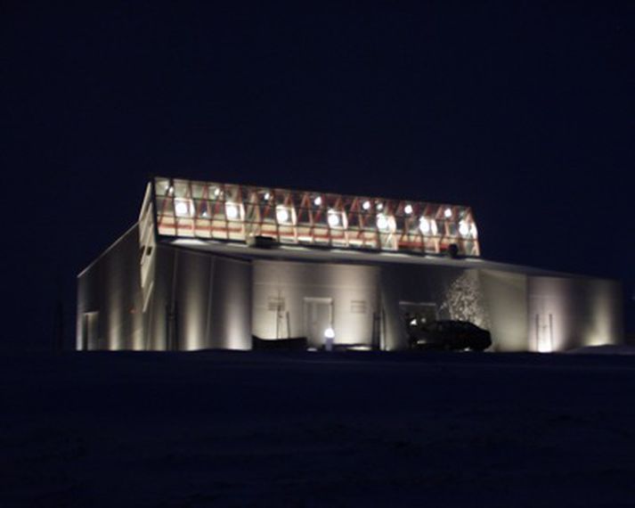 Orkustöðin á Hrísmóum við Húsavík.