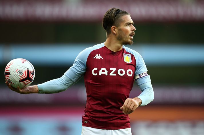 Jack Grealish gæti misst af næstu fjórum leikjum Aston Villa vegna meiðsla.