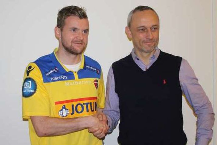 Ingvar Jónsson hélt hreinu í marki Sandefjord.