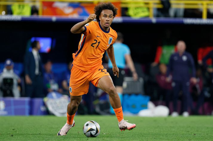 Joshua Zirkzee er genginn í raðir Manchester United.