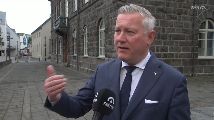 Jens Garðar Helgason, varaformaður Sjálfstæðisflokksins og þingmaður Norðausturkjördæmis.