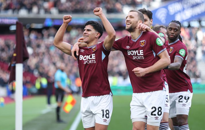 Mateus Fernandes skoraði einkar glæsilegt mark. 