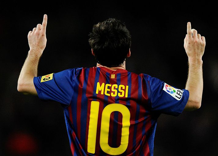 Messi náði ekki að skora í kvöld.