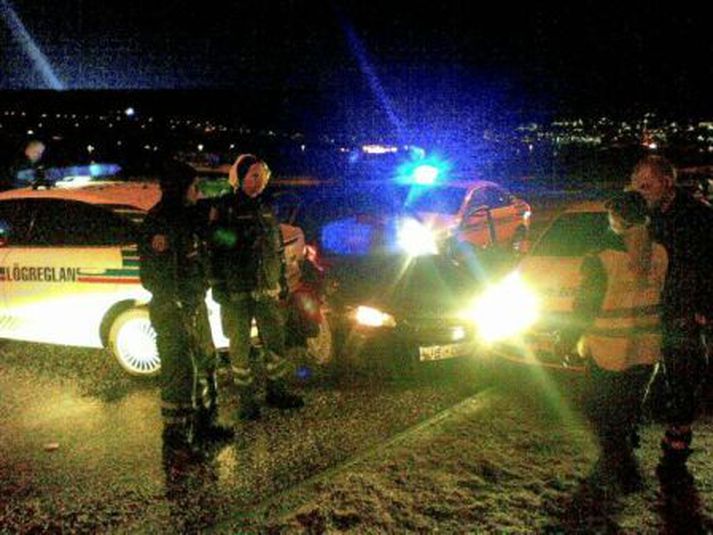Mikil mildi þykir að enginn hafi slasast við eftirförina.