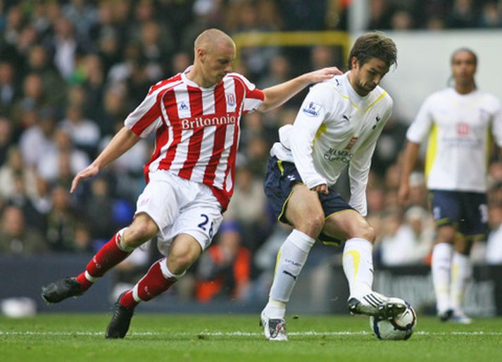 Úr leik Spurs og Stoke.