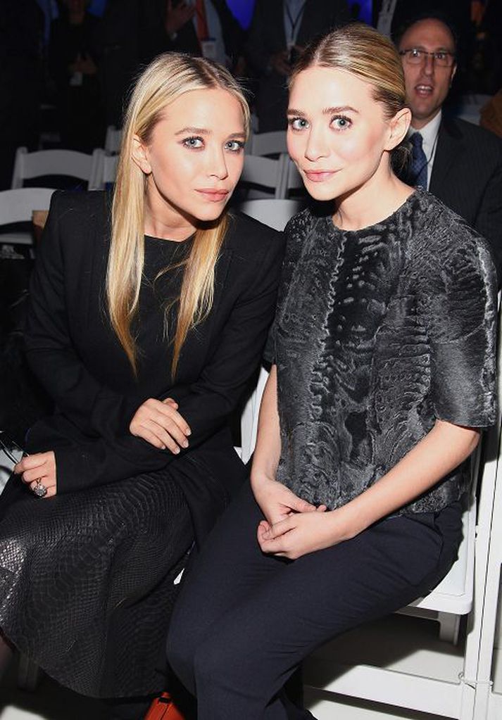 Ashley og Mary-Kate Olsen eru mjög samrýndar og hugsa eins.