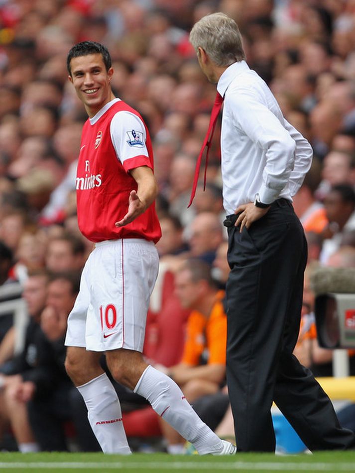 Robin van Persie, leikmaður Arsenal.