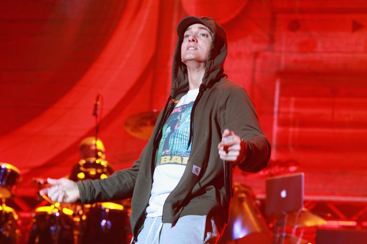 Rapparinn Eminem.