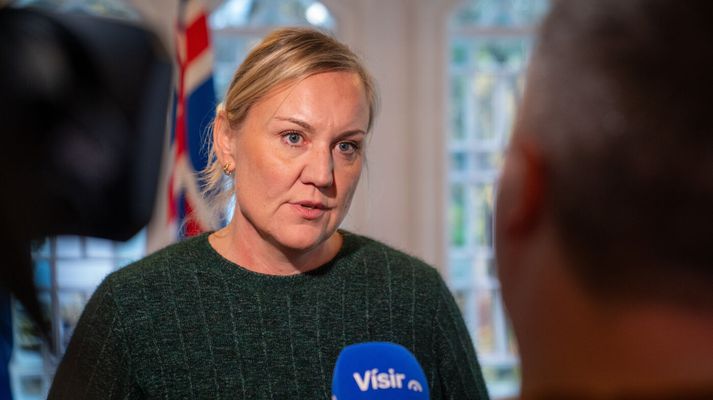 Þorbjörg Sigríður Gunnlaugsdóttir, dómsmálaráðherra.