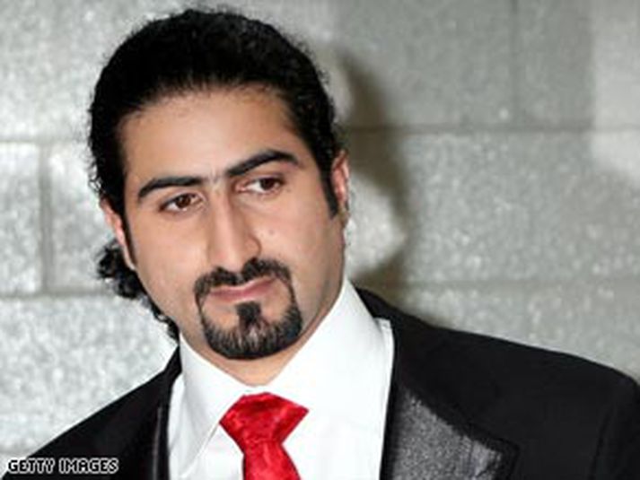 Omar bin Laden í sjónvarpsviðtali í Róm fyrir stuttu.