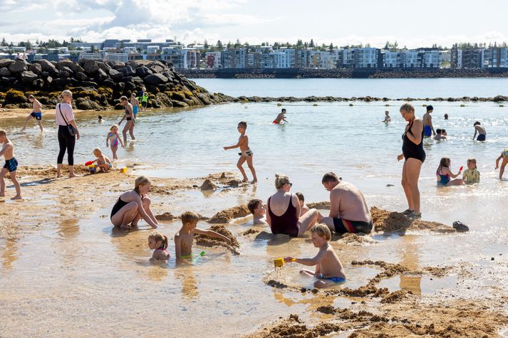 Eftir því sem börn á fleiri börn á grunnskólaaldri er líklegra að það telji sumarfríið of langt. 