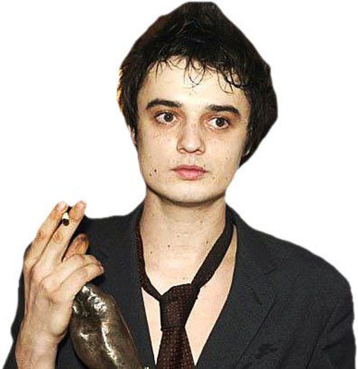 Pete Doherty var lagður inn á sjúkrahús.