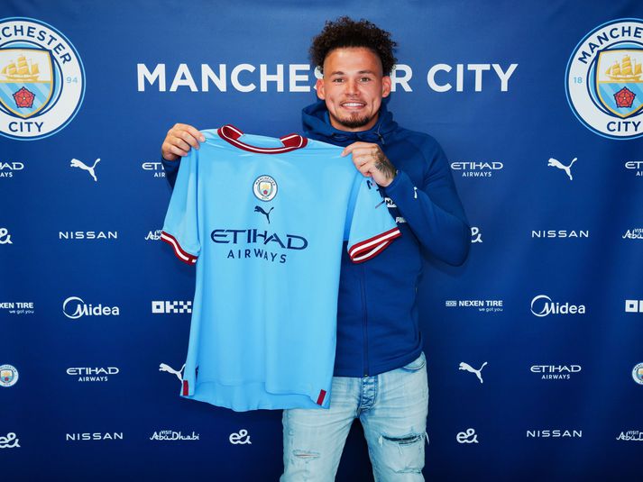 Kalvin Phillips er nýjasti leikmaður Manchester City.