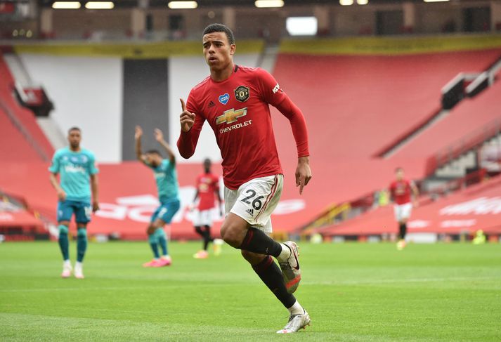 Greenwood hefur spilað ansi vel á leiktíðinni fyrir Manchester United.