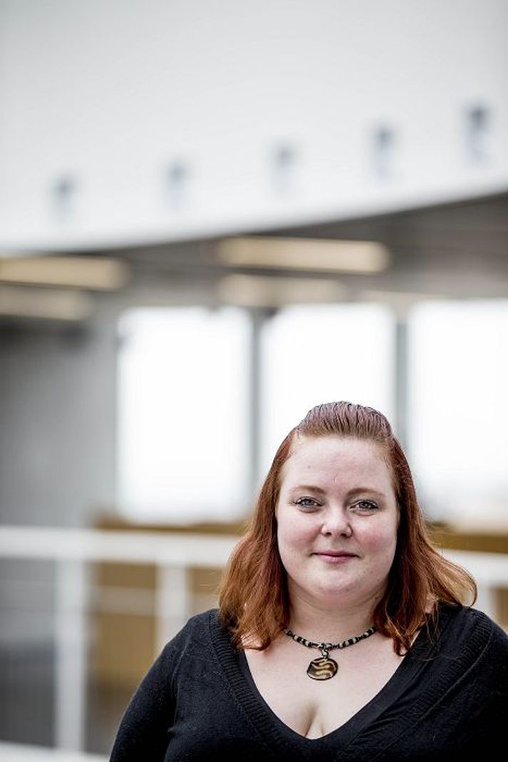 Sigrún María Ammendrup, skrifstofustjóri tölvufræðideildar HR, segir metþátttöku í forritunarkeppni framhaldsskólanema í ár.