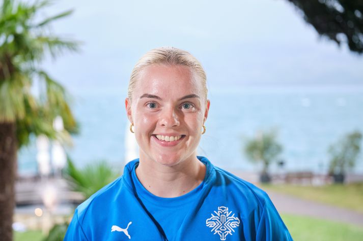 Guðný Árnadóttir bjó lengi vel í Mílanó og finnst hitinn frábær. 