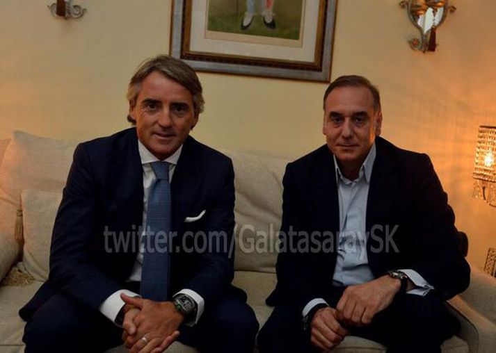 Mancini og Maurice Unal Arıboğan