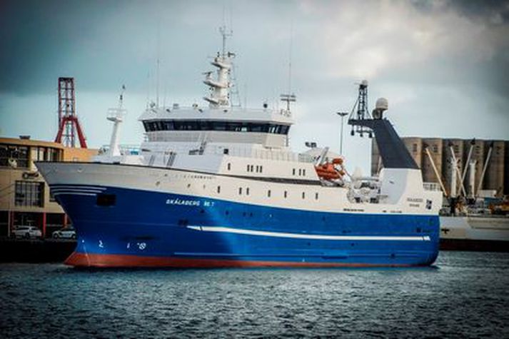 Skálaberg RE er mikið skip.