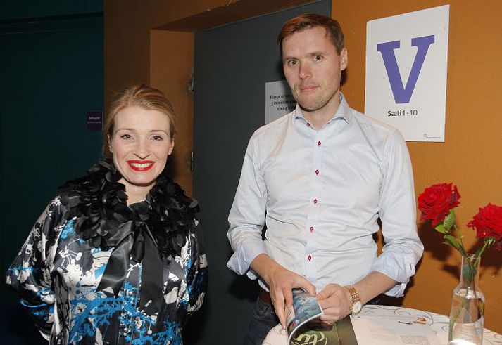 Sigurlaug Þorsteinsdóttir og Arnar Hannesson létu sig ekki vanta.